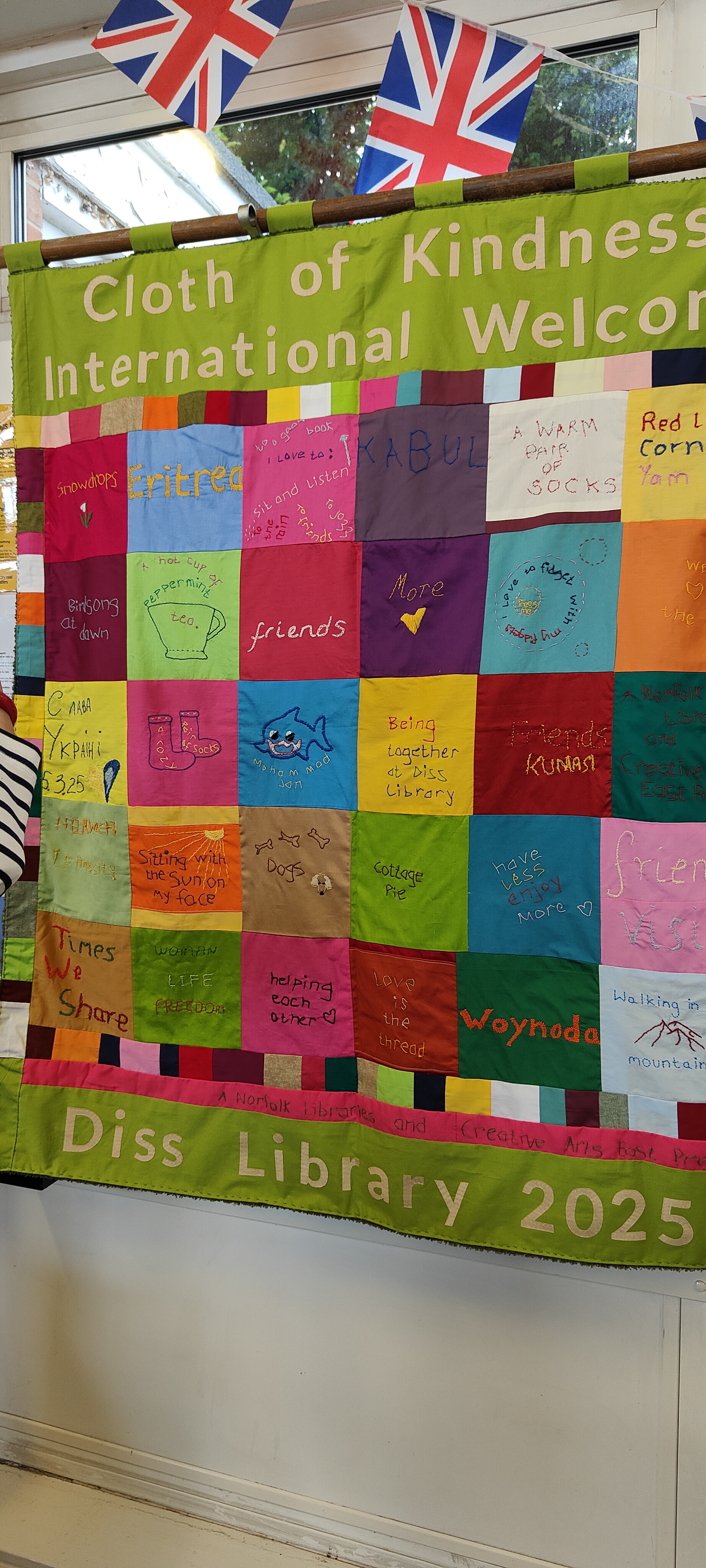 Cloth of Kindness International Welcome
