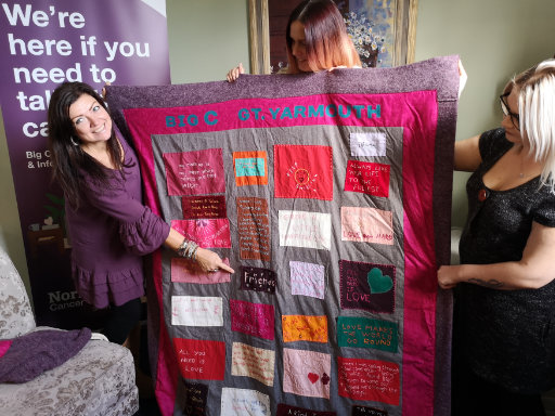 Cloth of Kindness sewing workshop at the Big C centre in Great Yarmouth