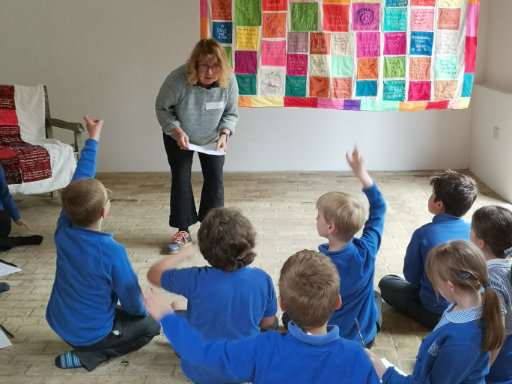 The Cloth of Kindness on display at Burning Bush Barn