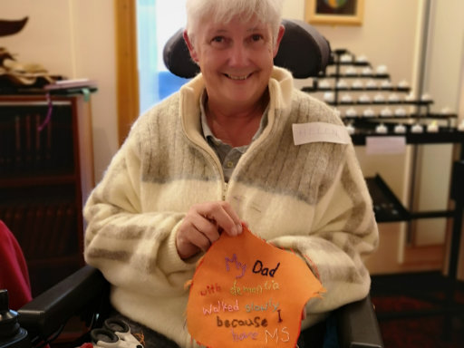 Cloth of Kindness sewing workshop at the James Paget Hospital